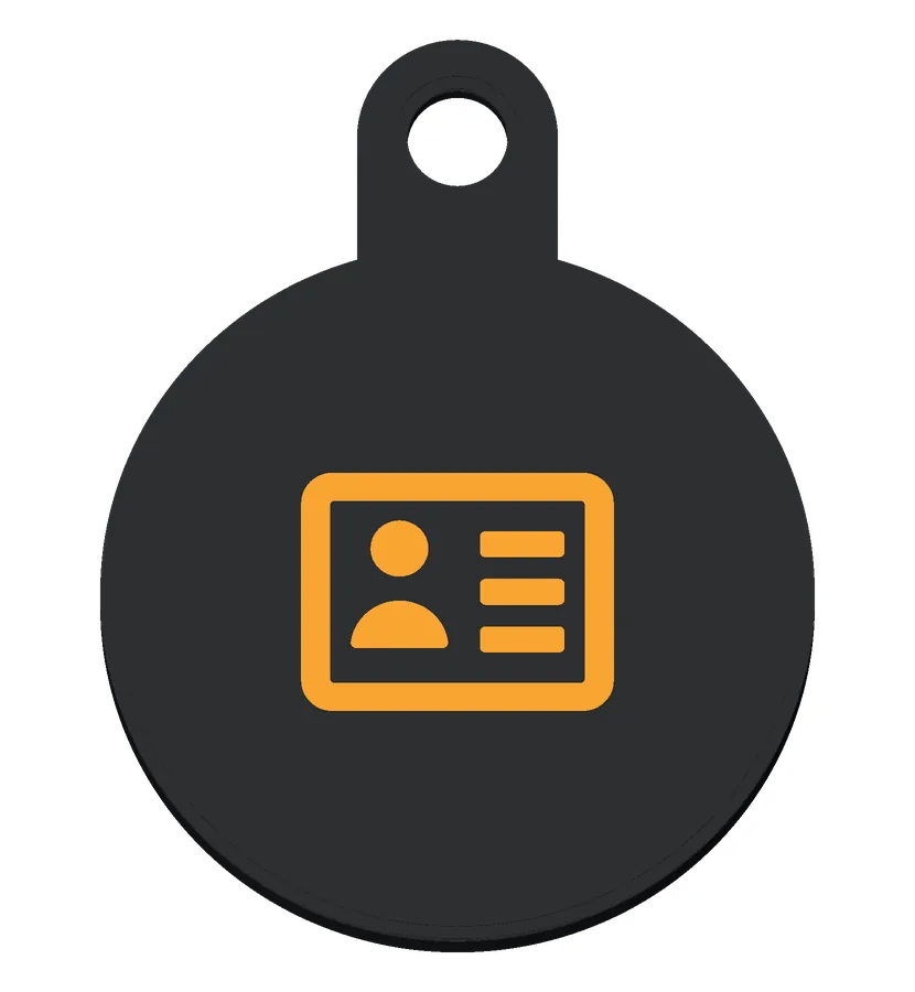The Contact card icon.